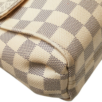 Louis Vuitton Damier Azur Croisette Handbag/Shoulder Bag 2Way N41581 Ivory Leather