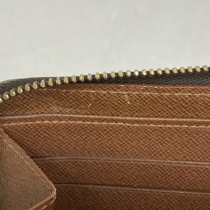 Louis Vuitton Monogram Zippy Wallet M60017 Brown