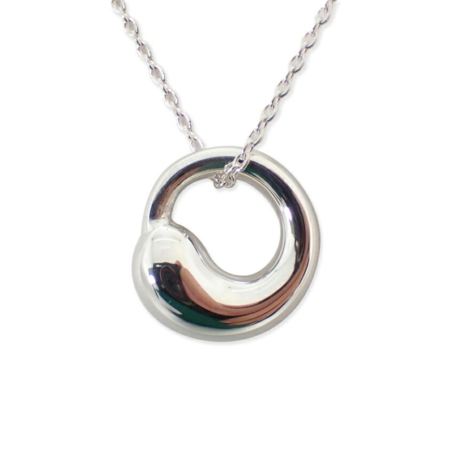 Tiffany 925 Eternal Circle Pendant Necklace