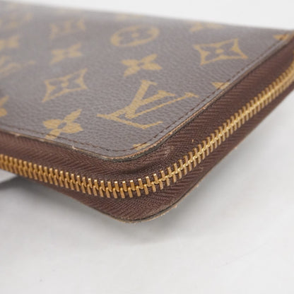 Louis Vuitton Monogram Zippy Wallet M60017 Brown