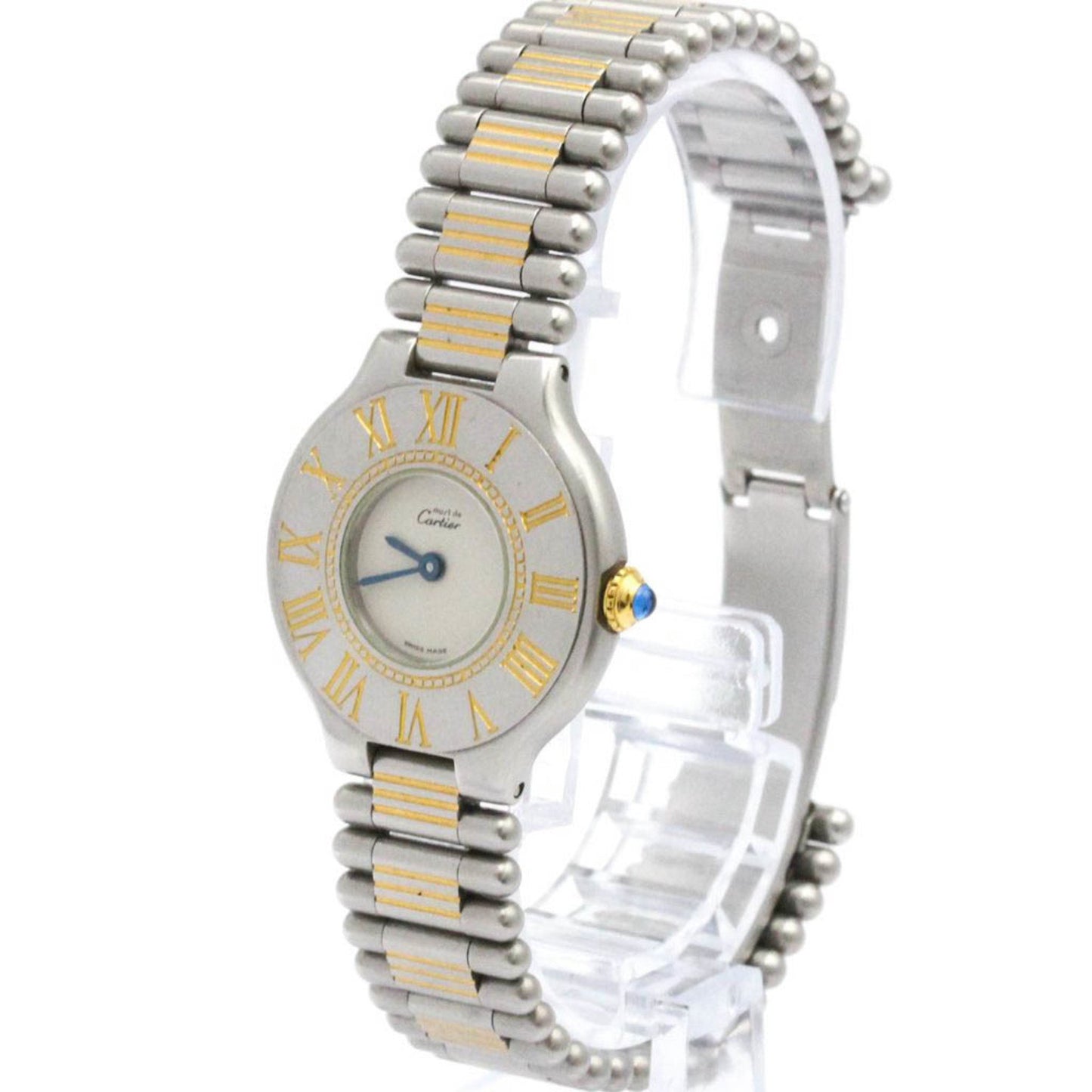 Cartier Must 21 Gold Plated Steel Quartz
