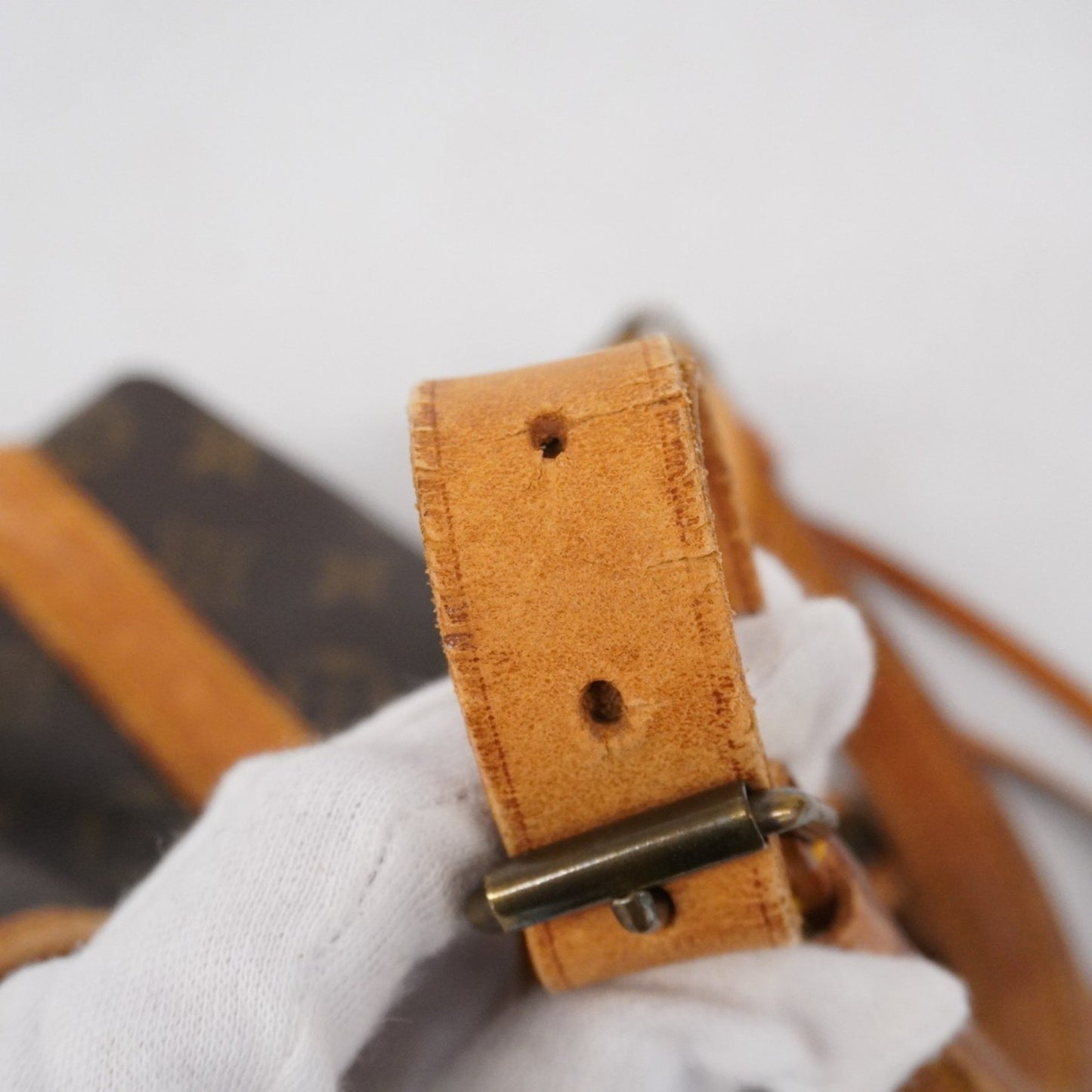 Louis Vuitton Monogram Petit Noe Shoulder Bag M42226 Brown