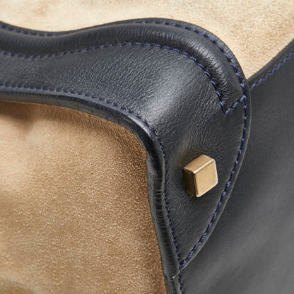 Celine Luggage Mini Shopper Handbag Tote Bag In Beige