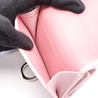 Bvlgari Clip Tri-Fold Wallet Leather