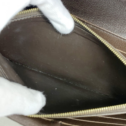 Louis Vuitton Damier Portefeuille Sarah Long Wallet N63209 Ebene