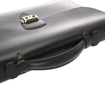 Hermes Sac A Depeche 34 Blue Indigo C Stamp (Circa 1999)