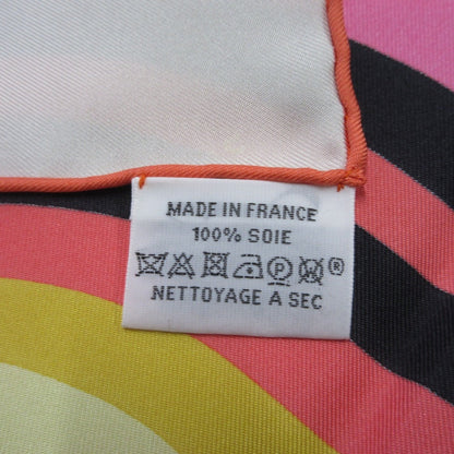 Hermes Brides De Gala Shadow Carr 90 Large Silk Scarf/Muffler