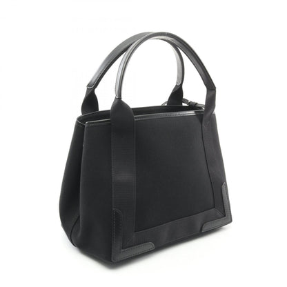 Balenciaga Navy Cabas S Navy Cabas Tote Bag Canvas Leather