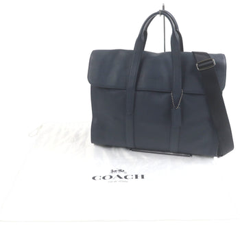 Coach 58097 Metropolitan Portfolio Leather Business Bag/Briefcase With Engraved Logo
