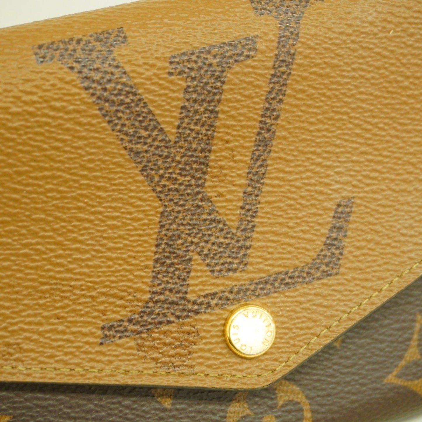 Louis Vuitton Monogram Giant Reverse Long Wallet