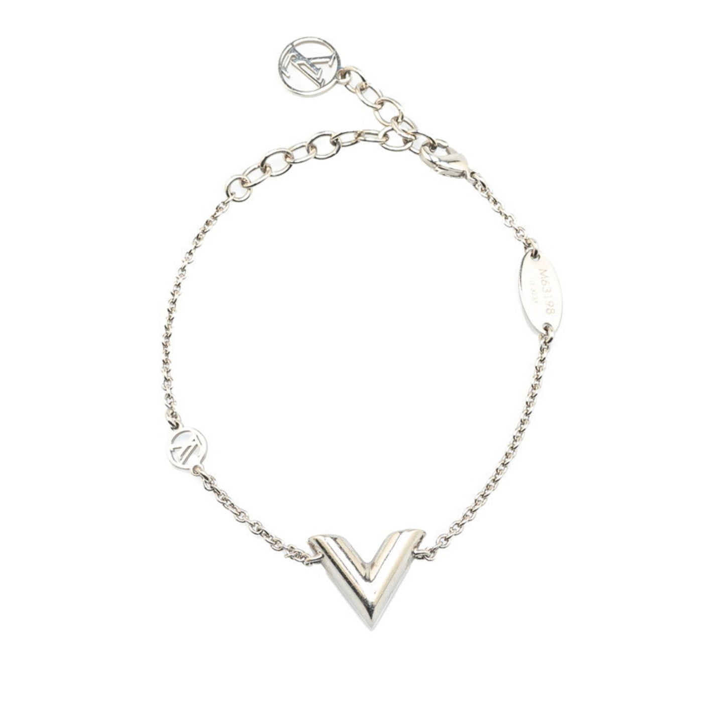 Louis Vuitton Essential V Bracelet M63198 Silver Metal