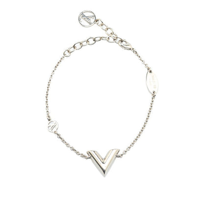 Louis Vuitton Essential V Bracelet M63198 Silver Metal