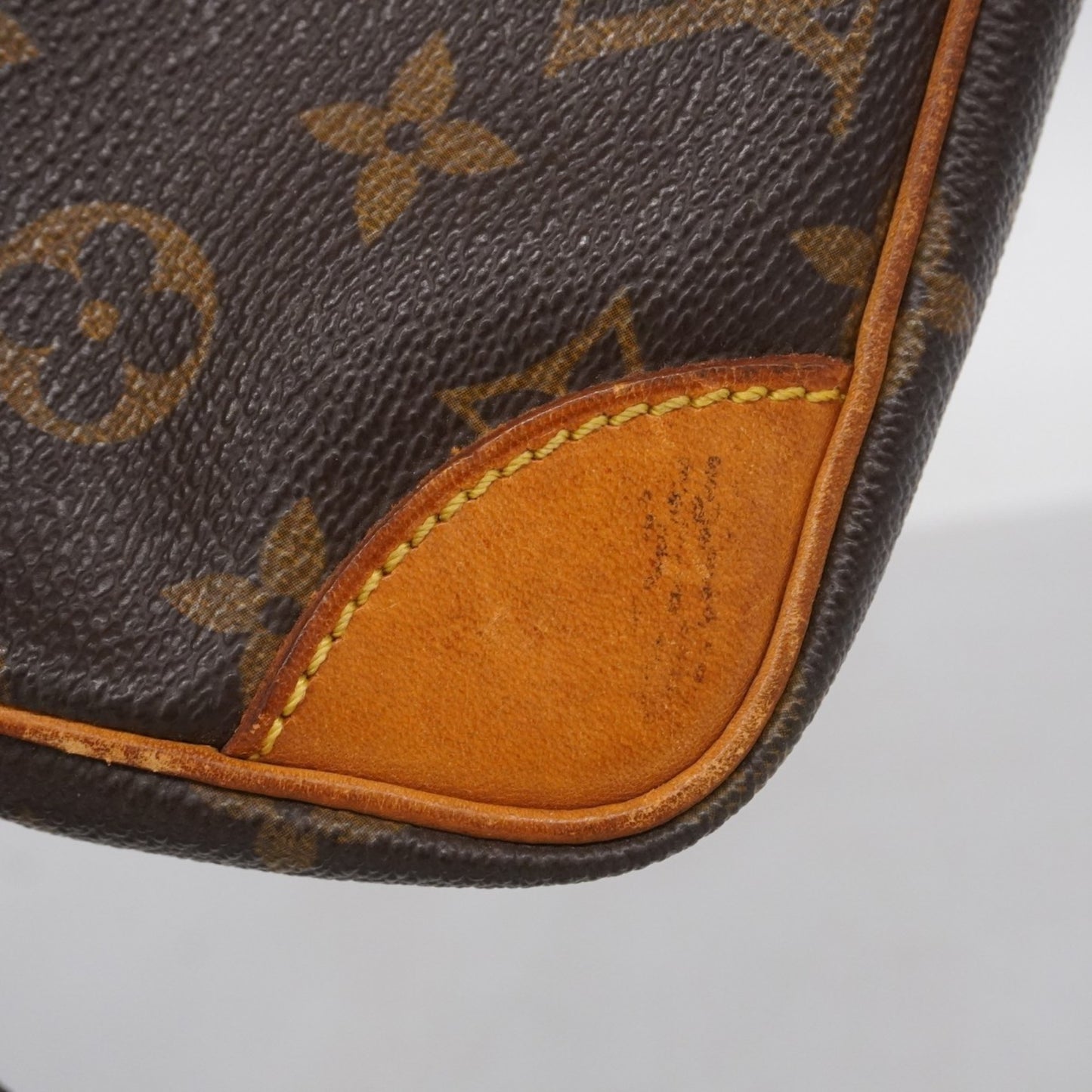 Louis Vuitton Monogram Marly Dragonne Pm Clutch Bag M51827 Brown