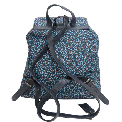 Coach Backpack/Daypack F59434 Nylon Leather Blue Navy Backpack