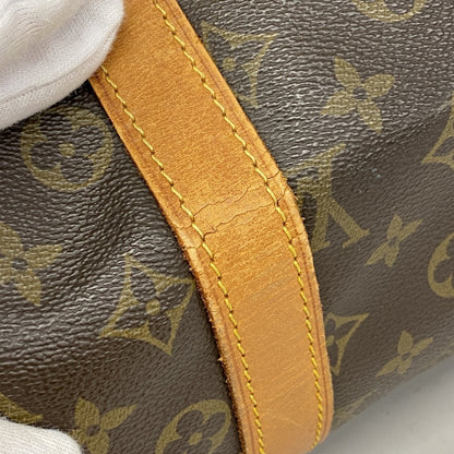 Louis Vuitton Monogram Keepall 45 Boston Bag M41428 Brown