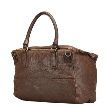 Givenchy Pandora One-Shoulder Bag In Brown Leather