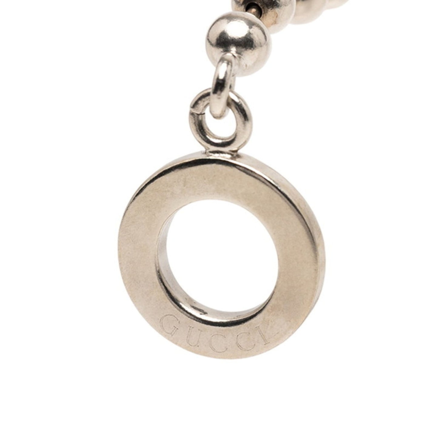 Gucci Ball Chain Bracelet In Sv925 Silver