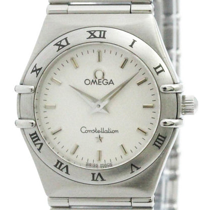 Polished Omega Constellation Steel Quartz