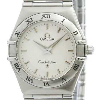 Polished Omega Constellation Steel Quartz