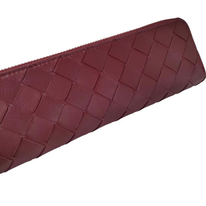Bottega Veneta Leather Intrecciato Pen Case