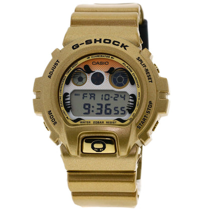 Casio Dw-6900Gda G-Shock Daruma Motif Gold Resin Watch