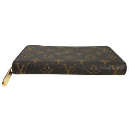 Louis Vuitton Louis Vuitton Long Wallet Round Zipper Monogram Zippy Canvas M42616 Brown
