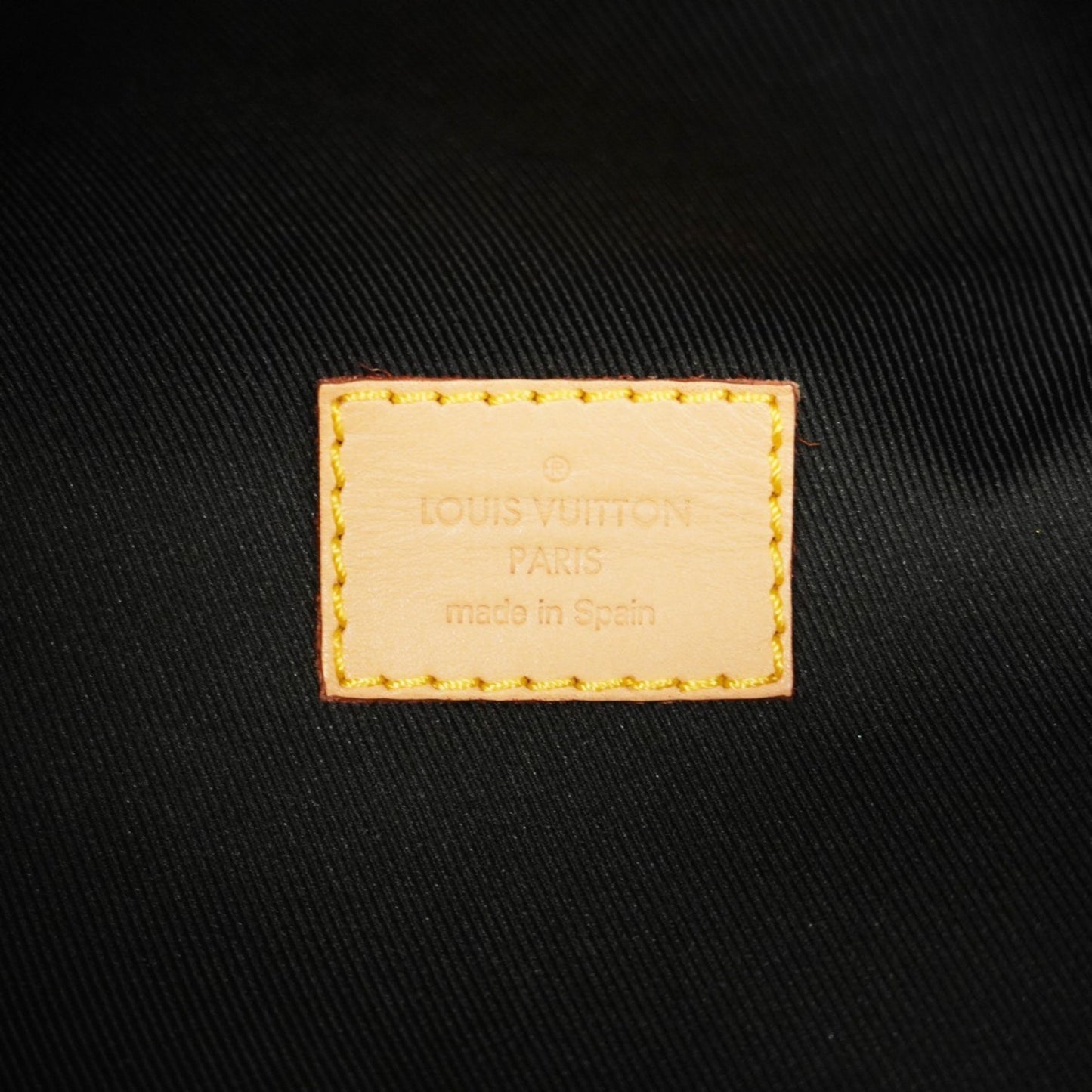 Louis Vuitton Monogram Bum Bag M43644 Brown