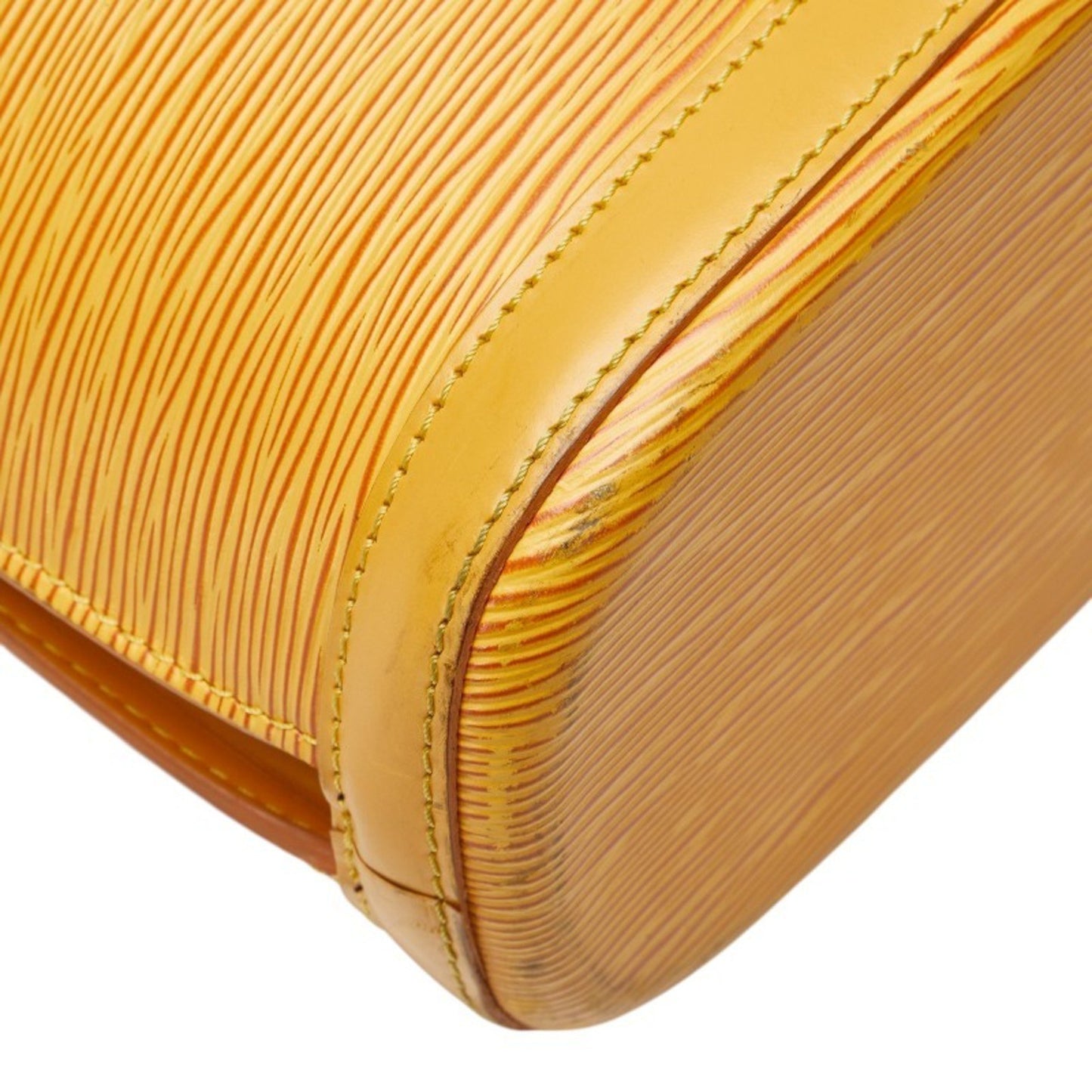 Louis Vuitton Epi Lussac Shoulder Bag/Tote Bag M52289 Tassili Yellow Leather