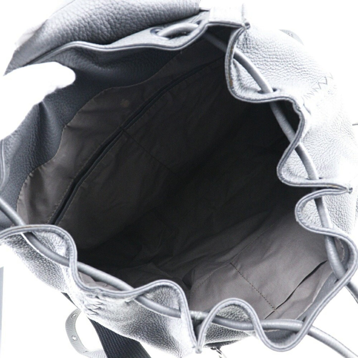 Bottega Veneta Bottegaveneta Intrecciato Backpack/Daypack Calf Made In Italy Gray Shoulder Handbag