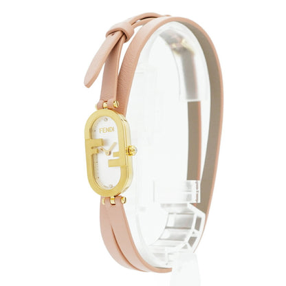 Fendi O'Lock Double Strap Watch Fow965Ahp9F0Cvm Silver Dial