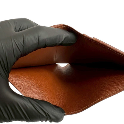 Louis Vuitton Louis Vuitton Portefeuille Viennois Monogram Leather Bifold Wallet Brown 26589