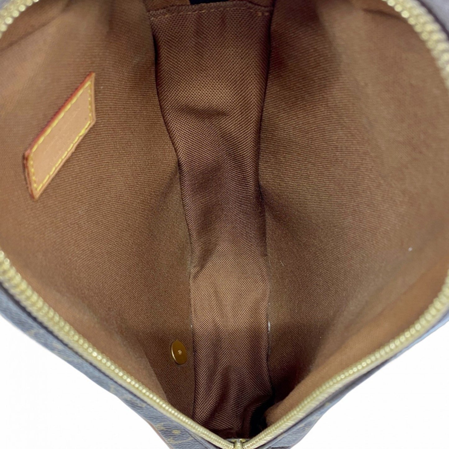Louis Vuitton Monogram Pochette Ganjou Body Bag M51870 Brown