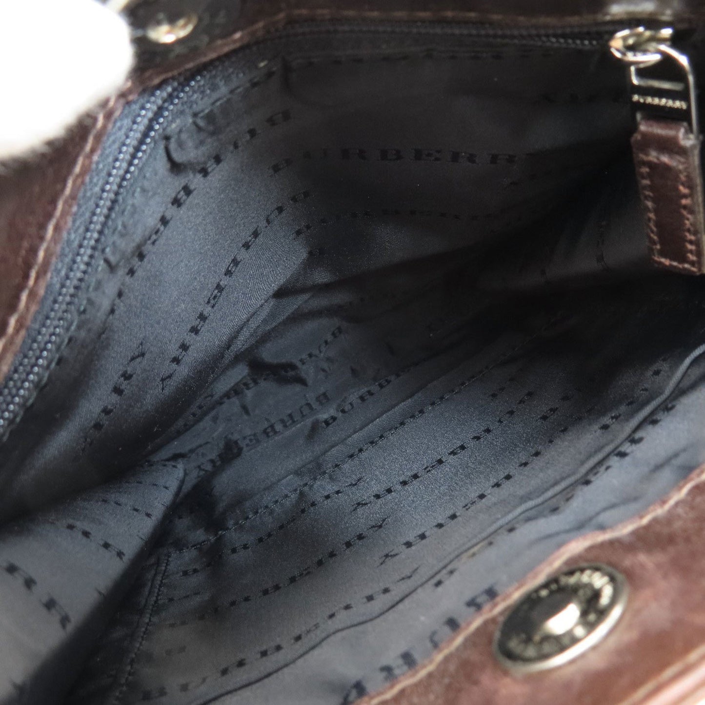 Burberry Nova Check Shoulder Bag Canvas