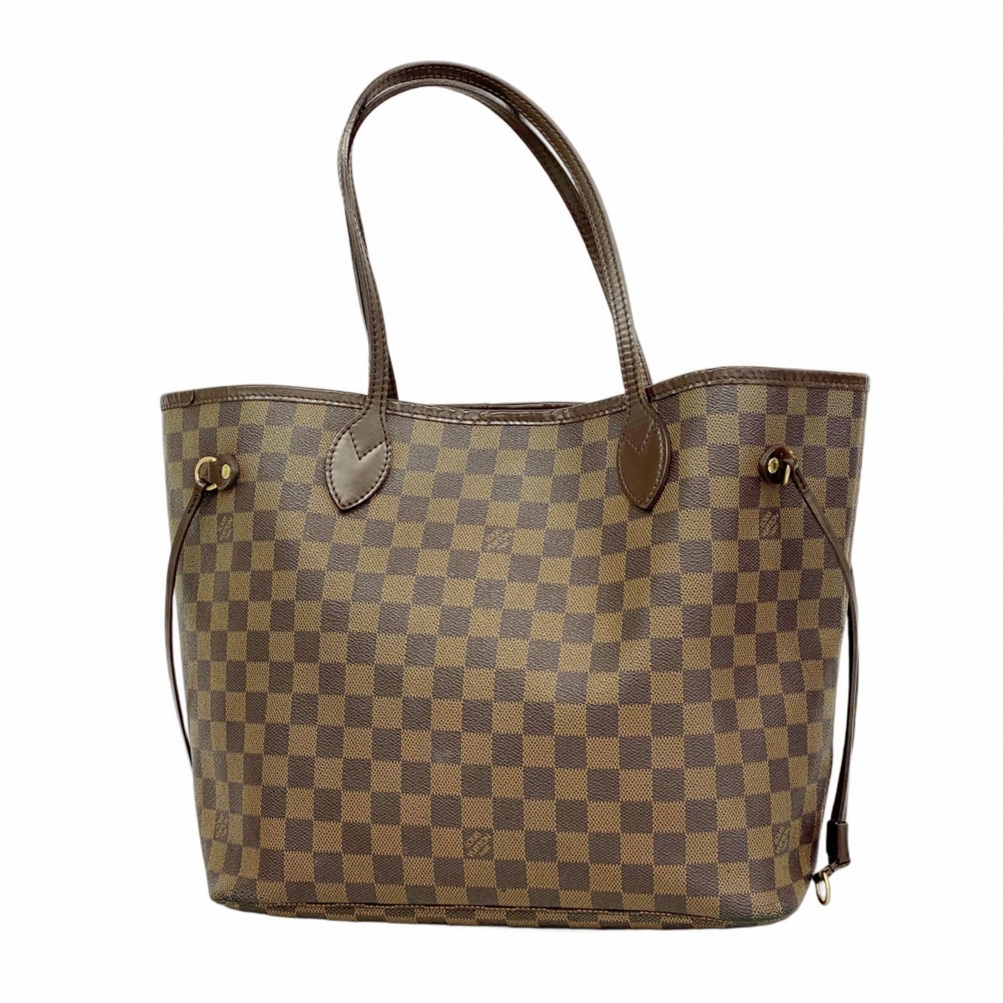 Louis Vuitton Damier Neverfull Mm Tote Bag N51105 Ebene
