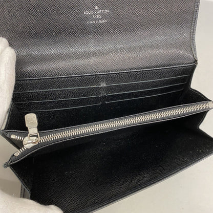 Louis Vuitton Epi Portefeuille Sarah Long Wallet M63742 Noir