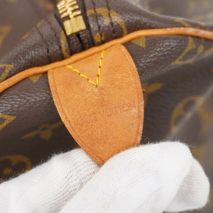 Louis Vuitton Monogram Keepall 55 Boston Bag M41424 Brown
