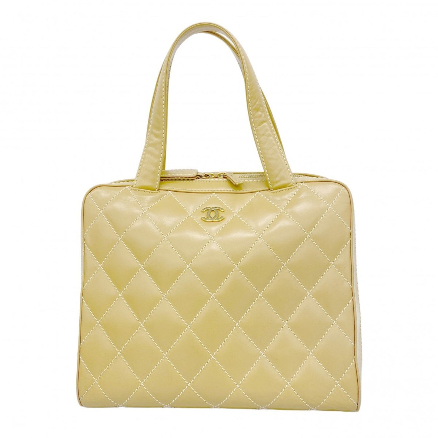 Chanel Tote Bag In Wild Stitch Lambskin