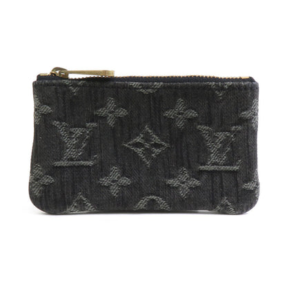 Louis Vuitton Monogram Denim Pochette Cl In Noir