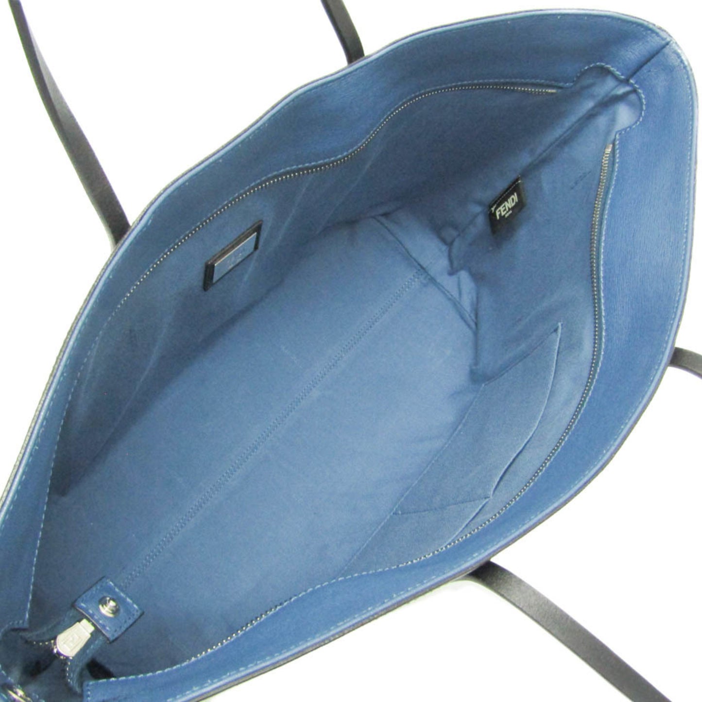 Fendi Roll Bag Monster Bugs 8Bh185 Women'S Leather Tote Bag Black