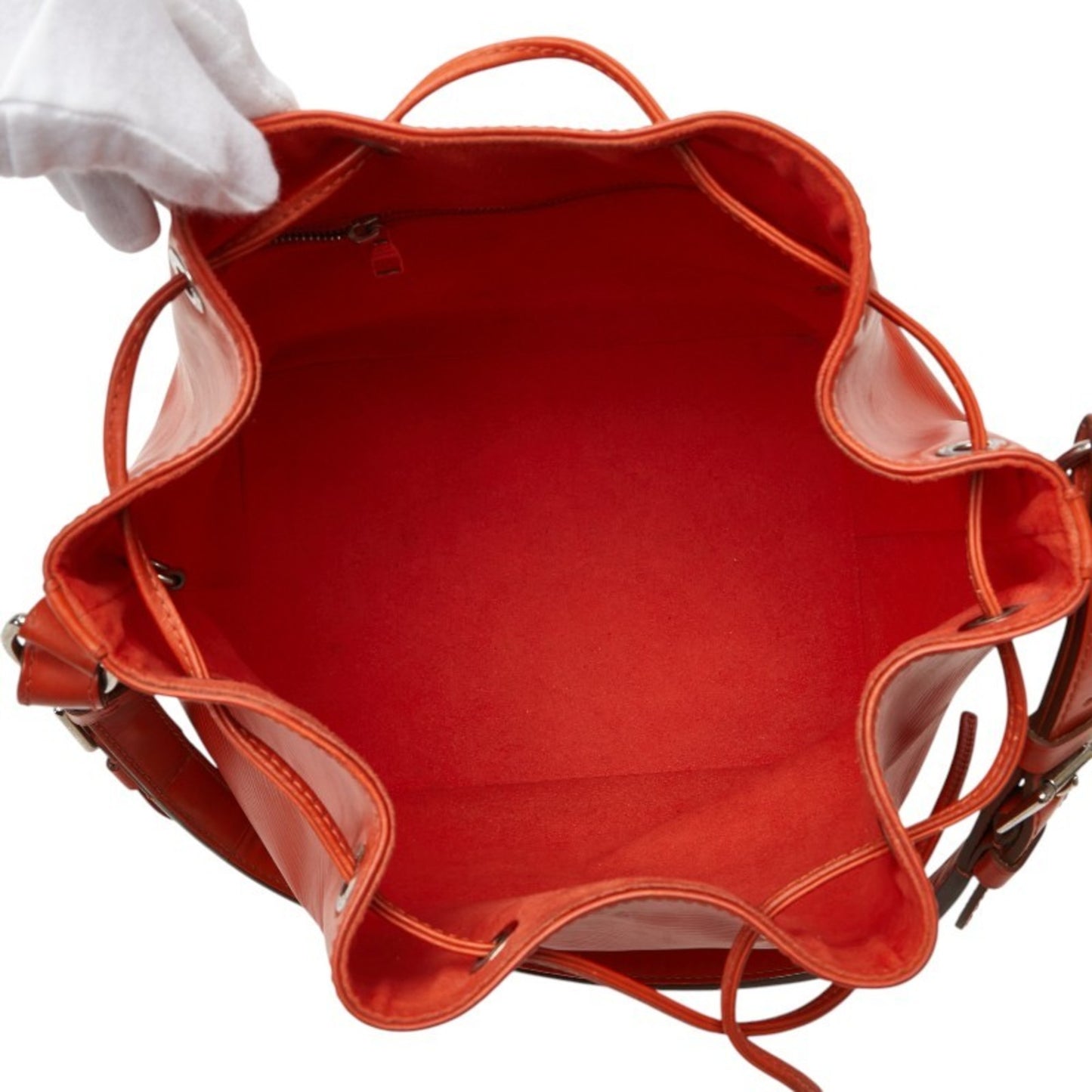 Louis Vuitton Epi Petit Noe Shoulder Bag M44107 Castilian Red Leather