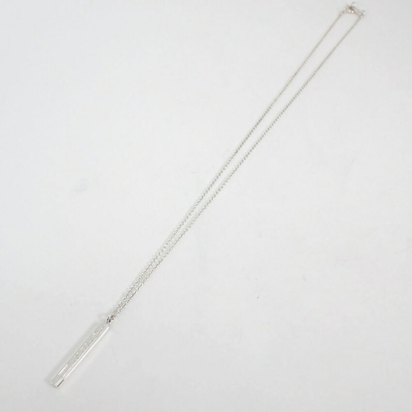 Tiffany Sv925 1837 Bar Pendant
