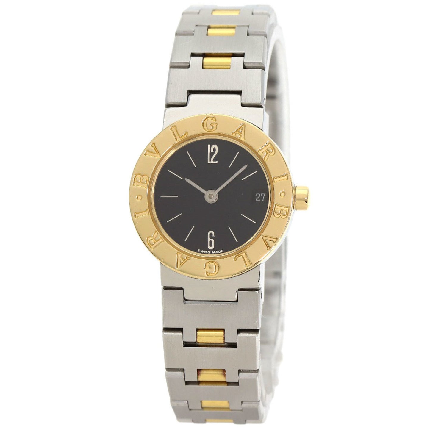 Bvlgari Bb23Sgd Watch Stainless Steel Ss 18Kyg
