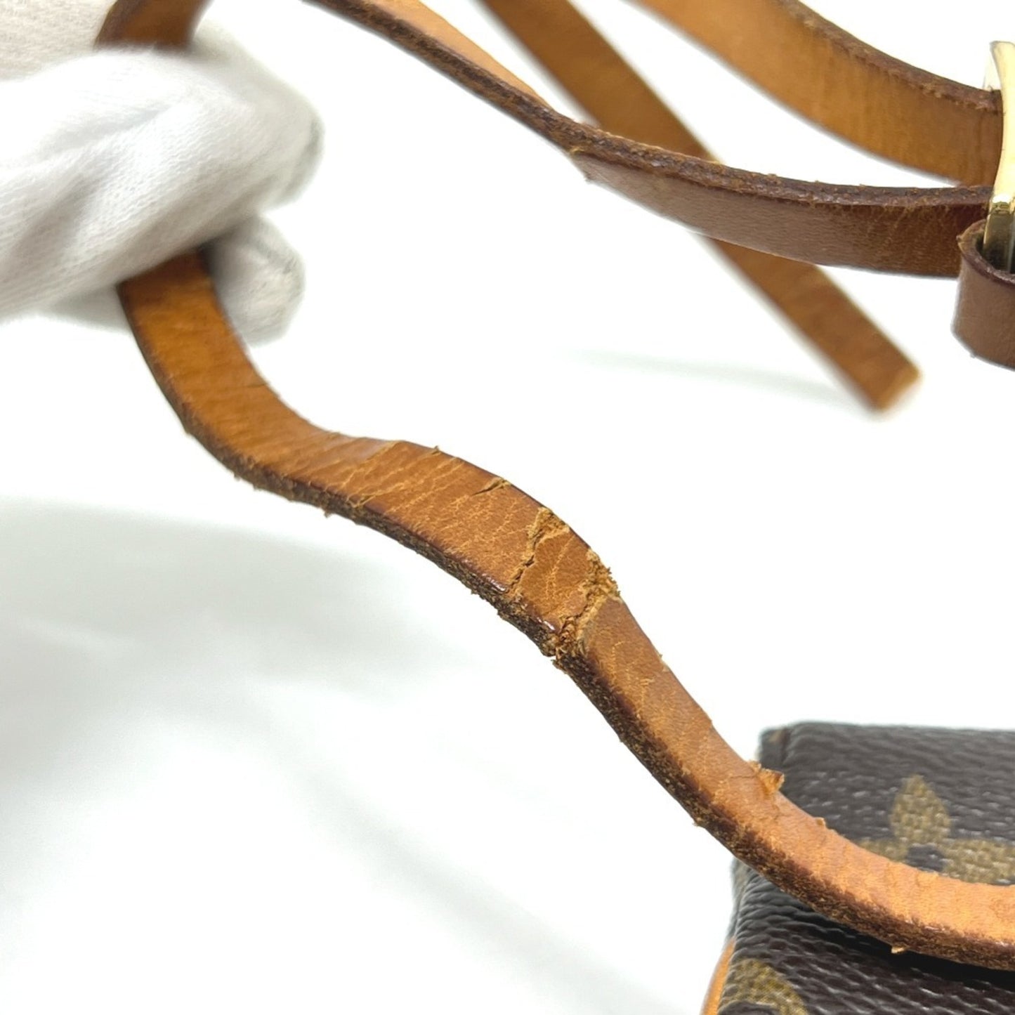 Louis Vuitton M51159 Monogram Canvas Pochette Marel Bag