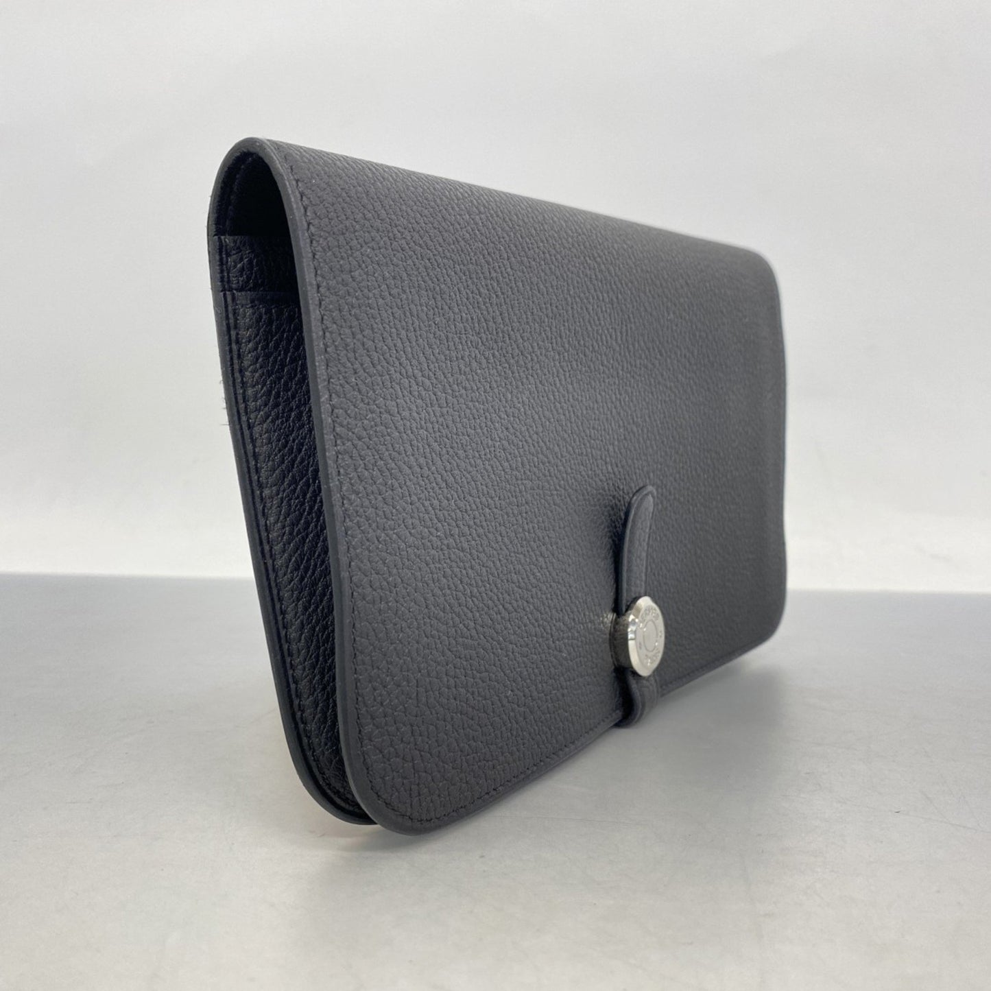 Hermes Herms Dogon Gm Long Wallet In Taurillon Clemence Leather