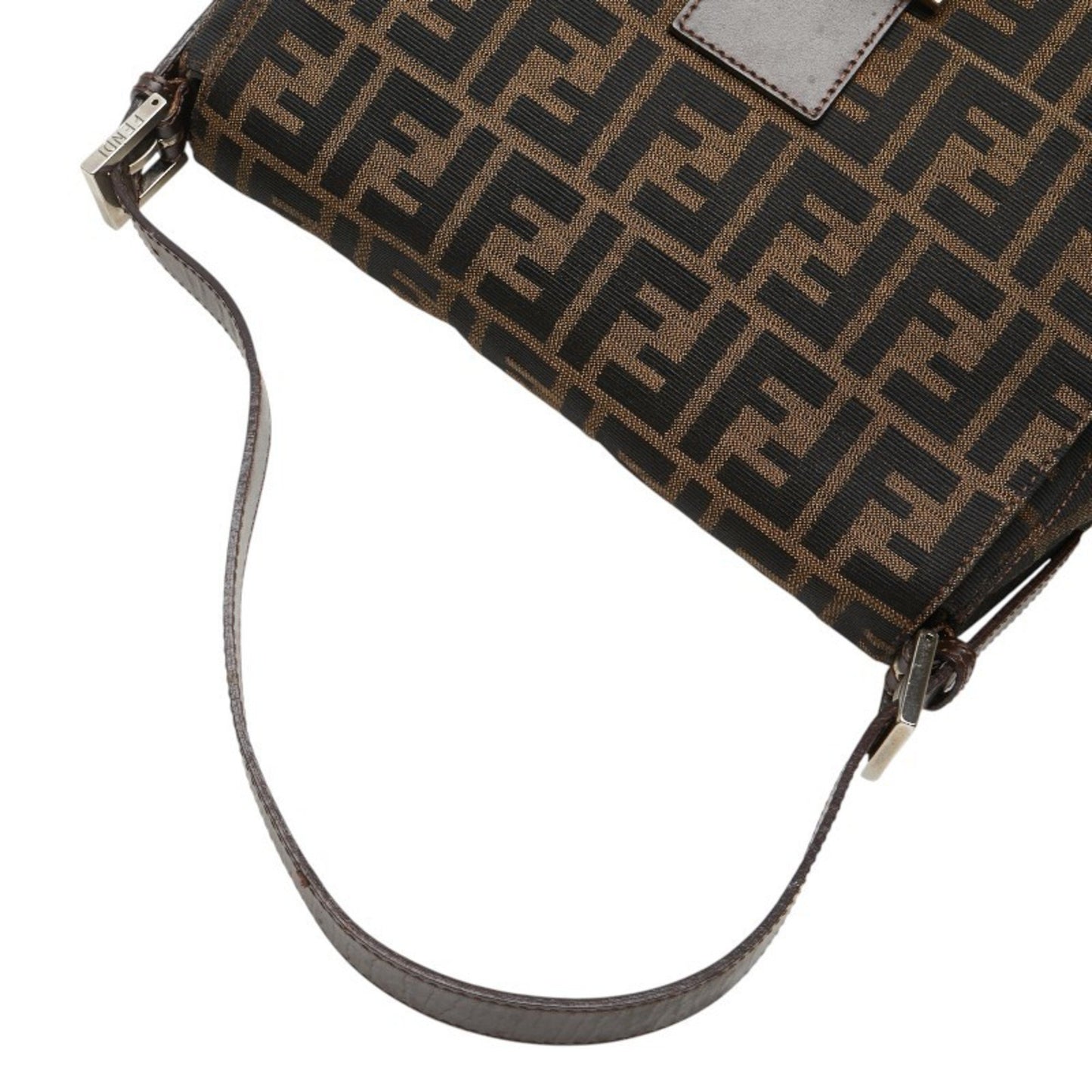 Fendi Zucca Mamma Bucket Handbag In Brown Canvas