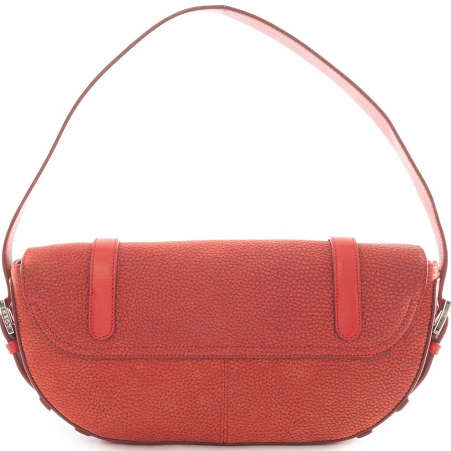 Loewe Senda Handbag In Red Leather