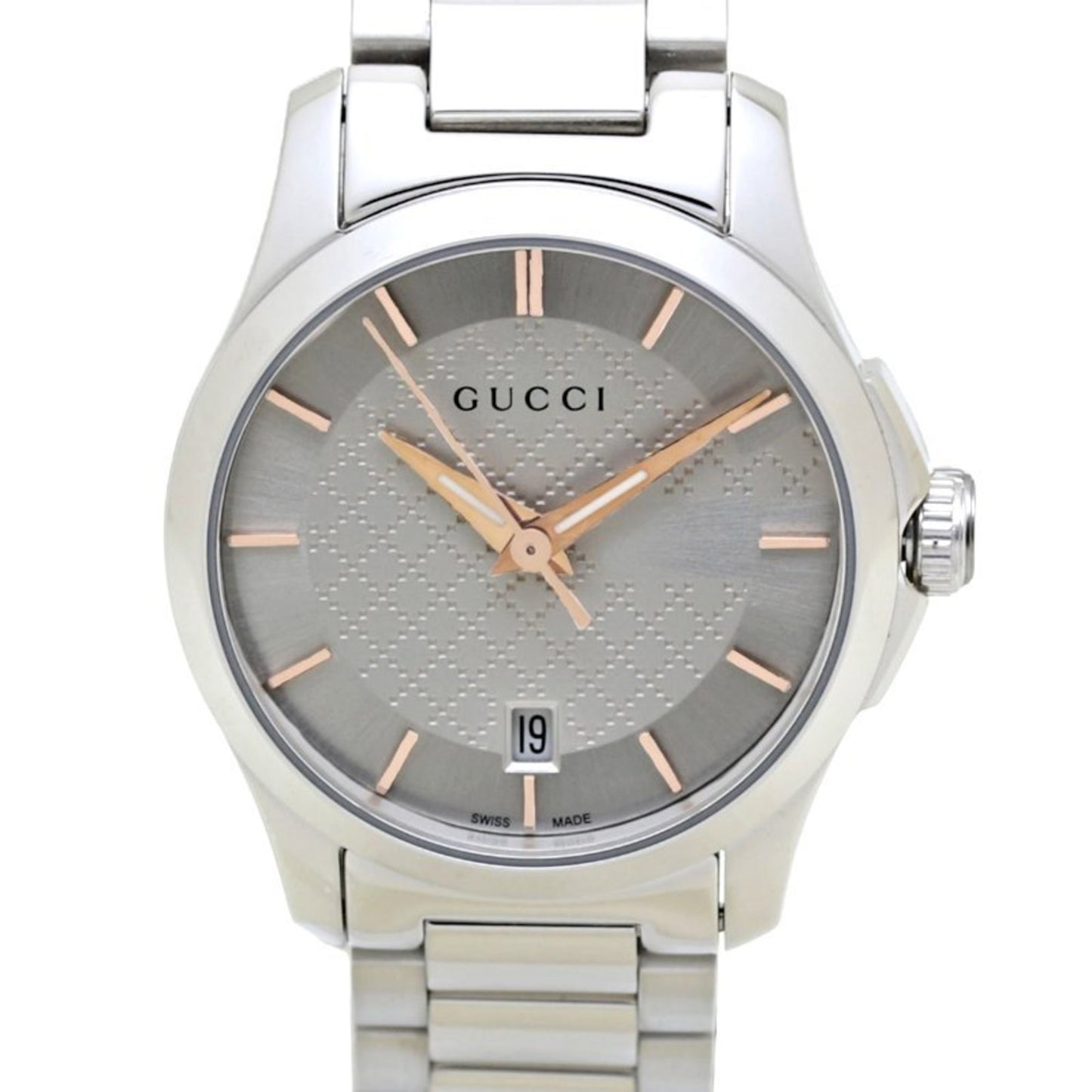 Gucci G Timeless Ya126523 126.5 Stainless Steel