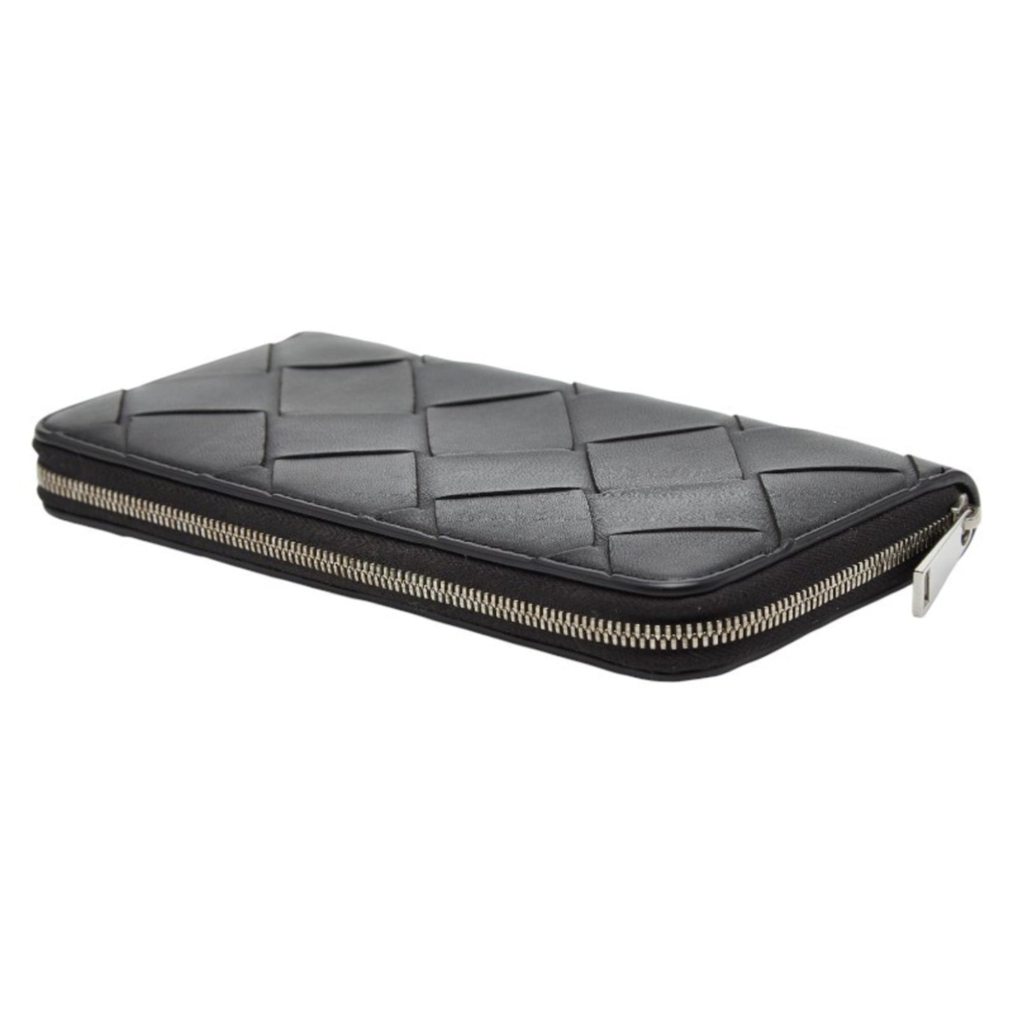 Leather - Bottega Veneta Long Wallet (Bi-Fold) Intrecciato