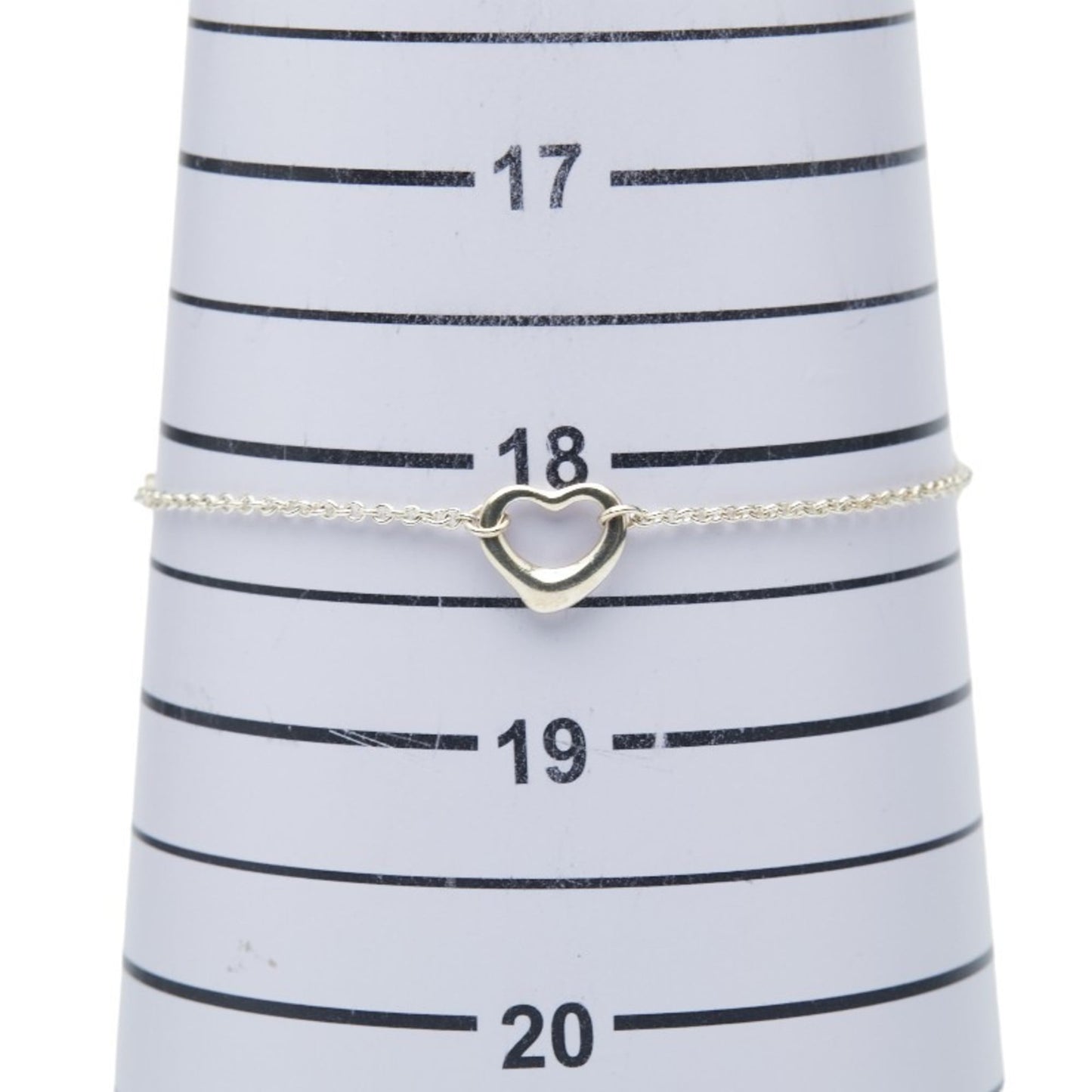 Tiffany & Co. Open Heart Triple Bracelet In 925 Sterling Silver