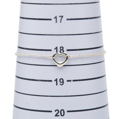 Tiffany & Co. Open Heart Triple Bracelet In 925 Sterling Silver